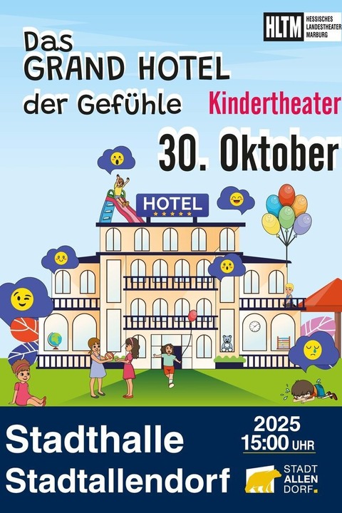 Das Grand Hotel der Gefhle - Kindertheater - Stadtallendorf - 30.10.2025 15:00