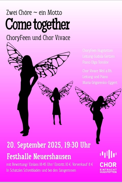 Chory-Feen & Chor Vivace - March - 20.09.2025 19:30