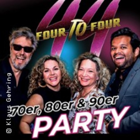 70er, 80er und 90er Party - Live mit Four to four - Falkensee - 17.07.2026 20:00