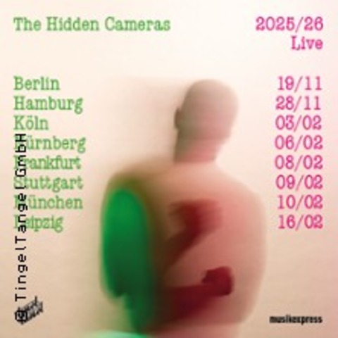 The Hidden Cameras - KLN - 03.02.2026 20:00