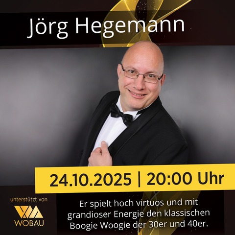 Jrg Hegemann - Boogie Woogie - Magdeburg - 24.10.2025 20:00