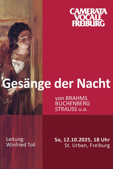 Gesnge der Nacht - Freiburg - 12.10.2025 18:00