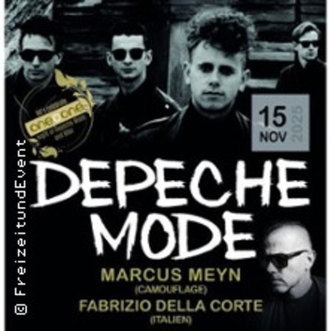 oneOone Depeche Mode - HALLE - 15.11.2025 21:00