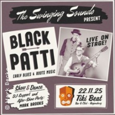 Tiki Live - Black Patti - REGENSBURG - 22.11.2025 20:30