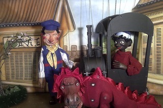 Das Puppentheater Stromboli zeigt Jim Knopf im Seepark Freiburg