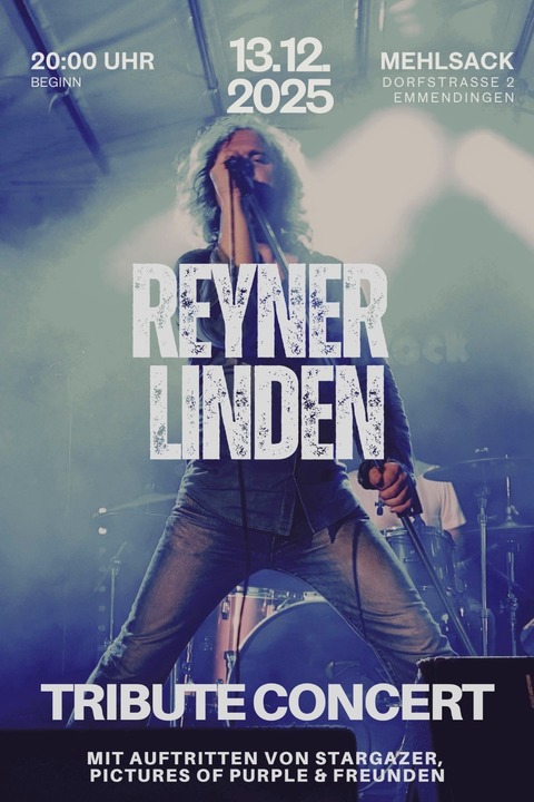 REYNER LINDEN TRIBUTE CONZERT - Emmendingen - 13.12.2025 20:00