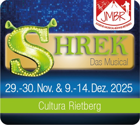 Shrek - Das Sparkassen-Weihnachtsmusical - Rietberg - 29.11.2025 18:00