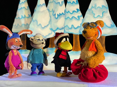 Der kleine Rabe Socke feiert Weihnachten - Kammerpuppenspiele Bielefeld - Berlin - 19.12.2025 16:30