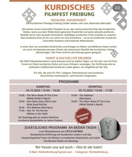 Kurdisches Filmfest Freiburg - Freiburg - 05.10.2025 10:00