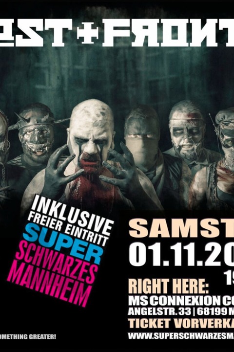 OST+FRONT o TOUR 2025 o Inkl. SSM - OST+FRONT o Tour 2025 o inkl. SSM - Mannheim - 01.11.2025 20:00