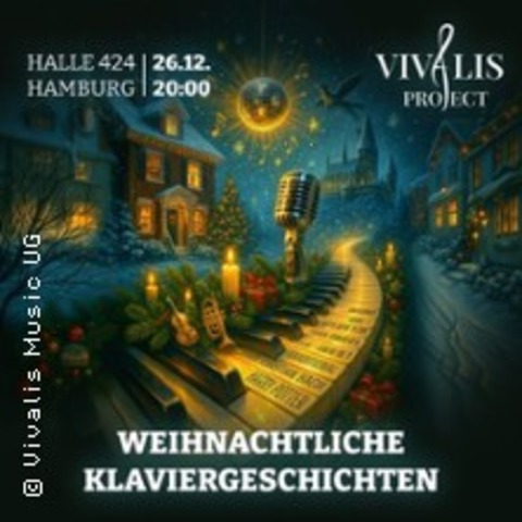 Vivalis Project: Weihnachts-Klavier - HAMBURG - 26.12.2025 20:00