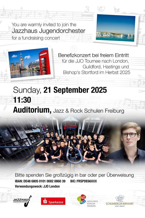 Jazzhaus Jugendorchester - Freiburg - 21.09.2025 11:30