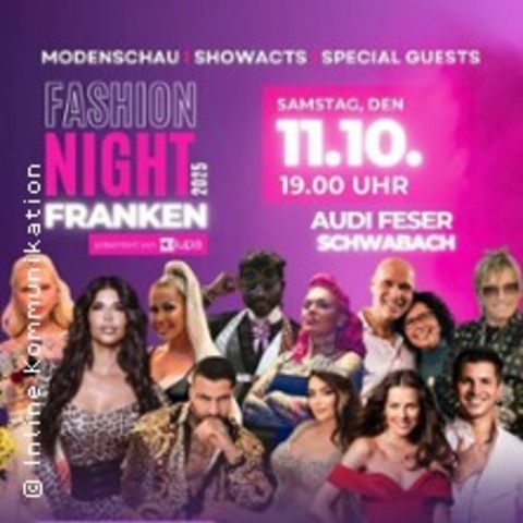 Fashion Night Franken 2025 - SCHWABACH - 11.10.2025 19:00