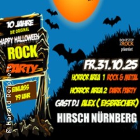 Happy Halloween Rock Party - Nrnberg - 31.10.2025 19:00