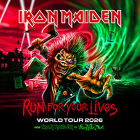 Iron Maiden - Run for your lives World Tour 2026 - HANNOVER - 02.06.2026 19:00