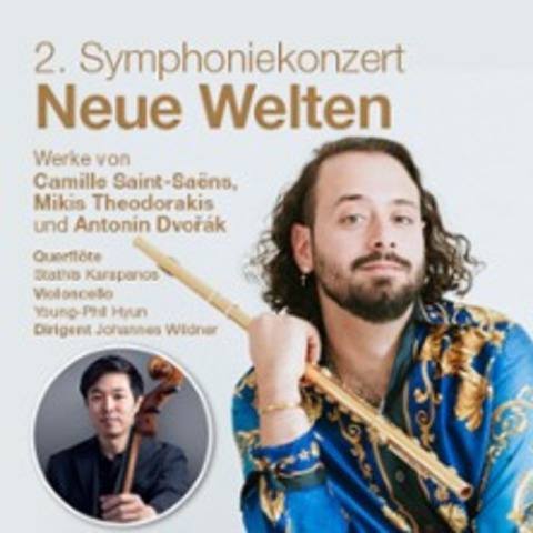 Neue Welten | Hofer Symphoniker, Johannes Wildner, Stathis Karaponos - Hof - 17.10.2025 19:30