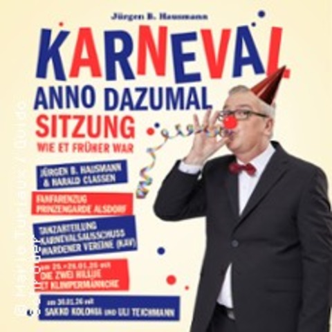 Jrgen B. Hausmann prsentiert: Karneval Anno Dazumal - Wie et frher war - ALSDORF - 30.01.2026 18:00