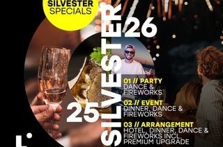 SILVESTER - EVENT: Dinner, Dance & Fireworks