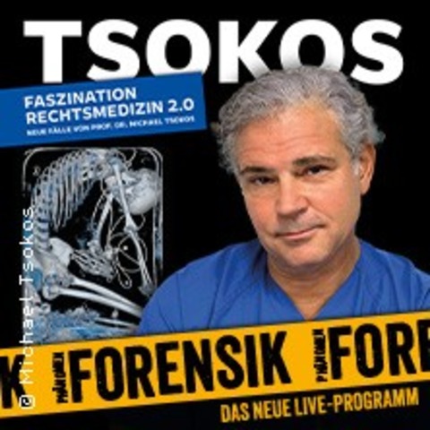 Michael Tsokos | Phnomen Forensik - Faszination Rechtsmedizin 2.0 - Zrich - 29.11.2026 18:00