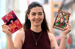 Scherin Panizzi stellt auf der Freiburger Comic Con aus