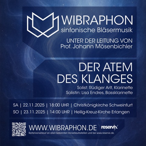 WiBraPhon - Der Atem des Klanges - Kirchenkonzert - Erlangen - 23.11.2025 14:00