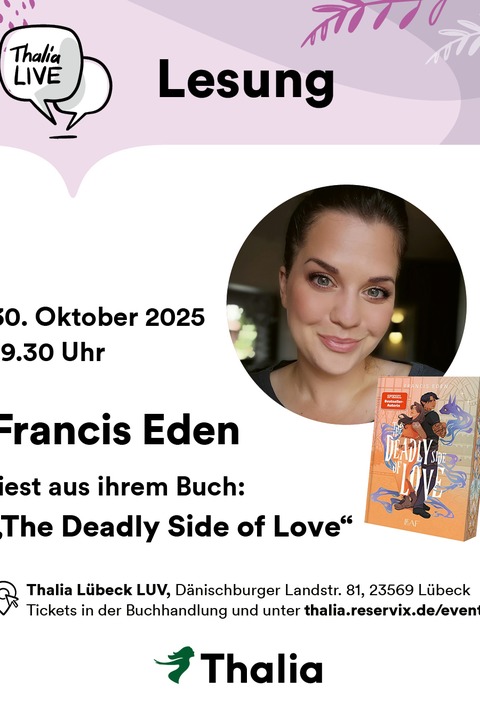 Halloween Lesung - The Deadly Side of Love - Lbeck - 30.10.2025 19:30