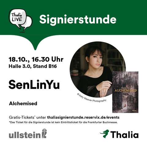 Signierstunde mit SenLinYu - Frankfurt am Main - 18.10.2025 16:30