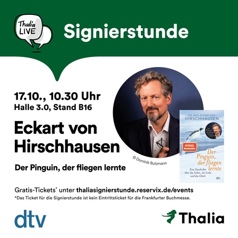Signierstunde mit Eckart von Hirschhausen - Frankfurt am Main - 17.10.2025 10:30