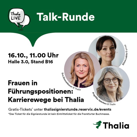 Frauen in Fhrungspositionen: Karrierewege bei Thalia - Frankfurt am Main - 16.10.2025 11:00