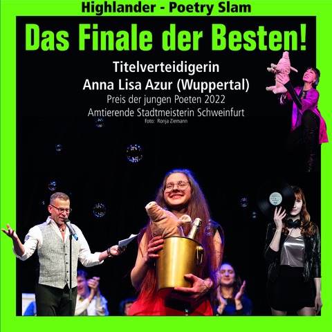 Poetry Slam - Die Saisongala 2026 - Schweinfurt - 27.02.2026 19:30
