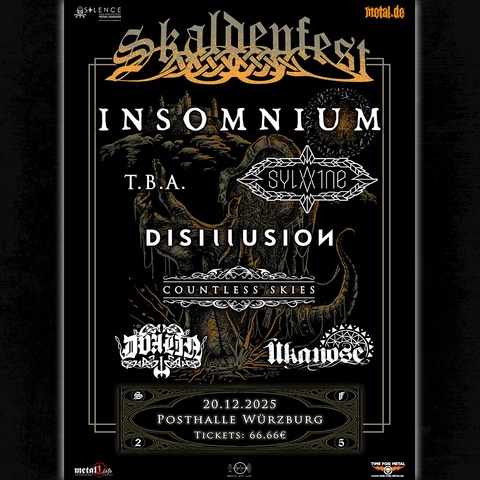 Skaldenfest - mit INSOMNIUM, Disillusion uvm. - Wrzburg - 20.12.2025 15:00
