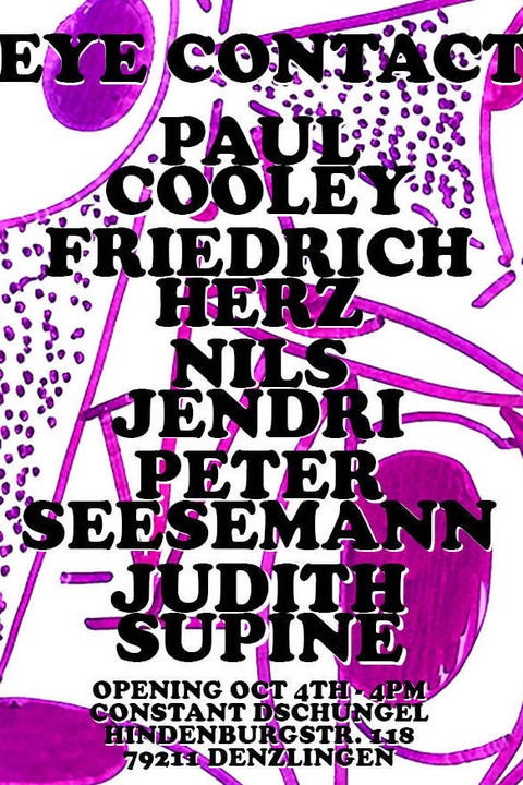 Kunstausstellung EYE CONTACT im Constant Dschungel Artspace Denzlingen - Denzlingen - 04.10.2025 16:00
