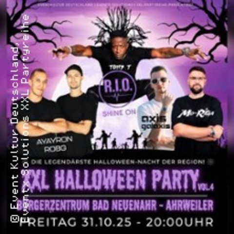 XXL Halloween Party Vol. 4 - BAD NEUENAHR-AHRWEILER - 31.10.2025 20:00