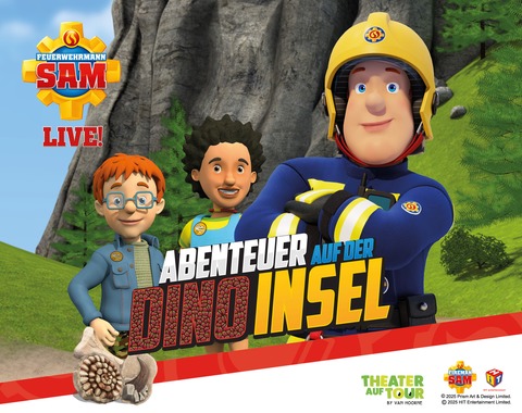 Feuerwehrmann Sam Live! - Abenteuer auf der Dino-Insel - Coswig - 29.03.2026 14:00