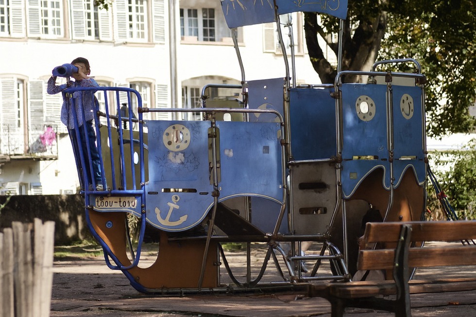Aire de Jeux Louise Weiss - Straburg
