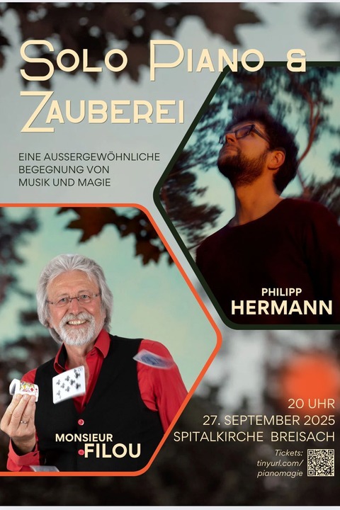 Solo Piano und Zauberei - Breisach - 27.09.2025 20:00