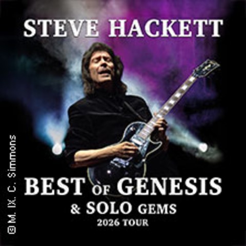 Steve Hackett - Best of Genesis & Solo Gems 2026 Tour - Leipzig - 28.05.2026 20:00
