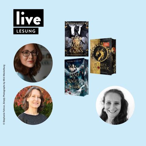 LESUNG: Elvira Zeissler, Karen A. Moon, Karolyn Ciseau - A Land of Rage and Harm, Tears and Roses, It takes a Monster - Aurich - 02.05.2026 19:30