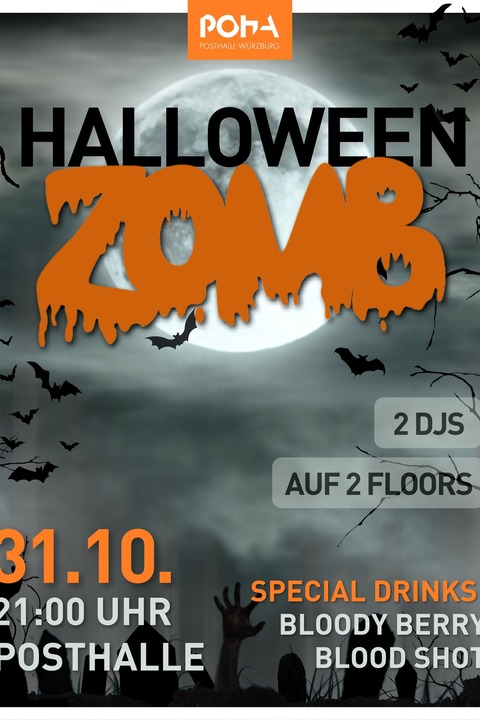 HALLOWEEN ZOMB - Wrzburg - 31.10.2025 21:00