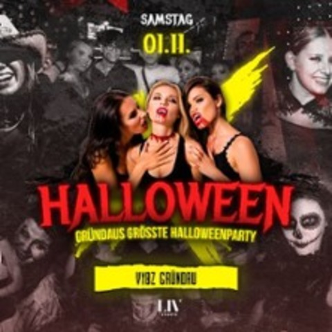 Grndaus grte Halloweenparty - GRNDAU - 01.11.2025 22:00