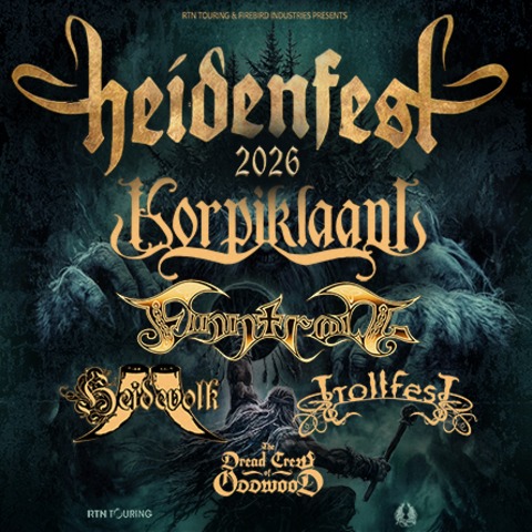 Heidenfest 2026 - Korpiklaani, Finntroll, Heidevolk, Trollfest - W�rzburg - 23.01.2026 17:30