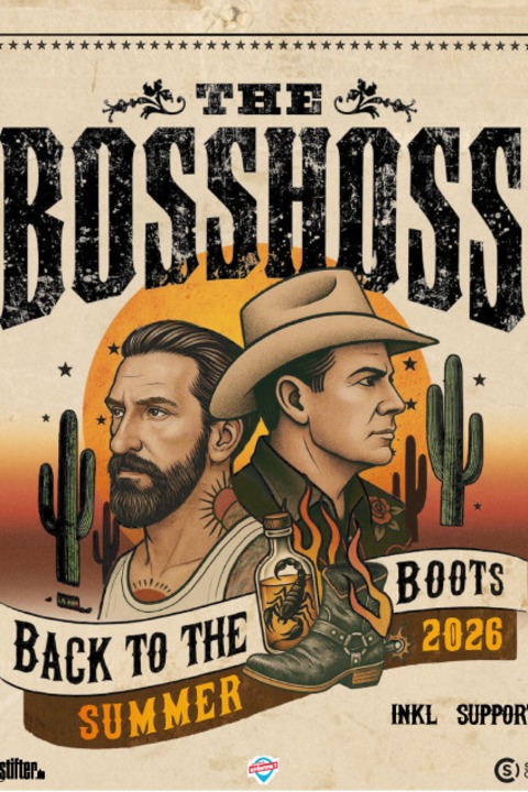 The BossHoss - Back to the Boots - Sommer 2026 - Ludwigsburg - 24.07.2026 19:00