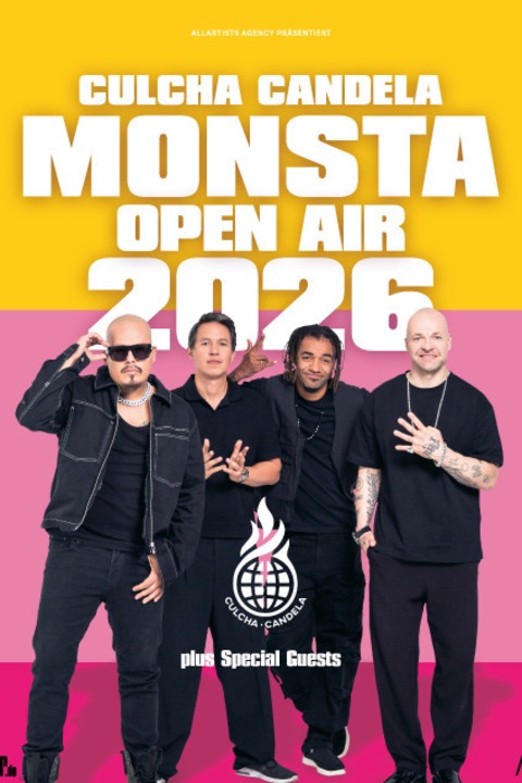Culcha Candela - MONSTA Open Air 2026 - Ludwigsburg - 25.07.2026 19:00