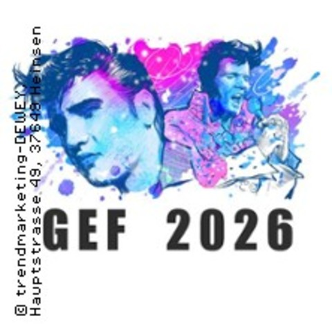 German Elvis Festival - Ticket Freitag - Herdecke - 10.04.2026 19:30