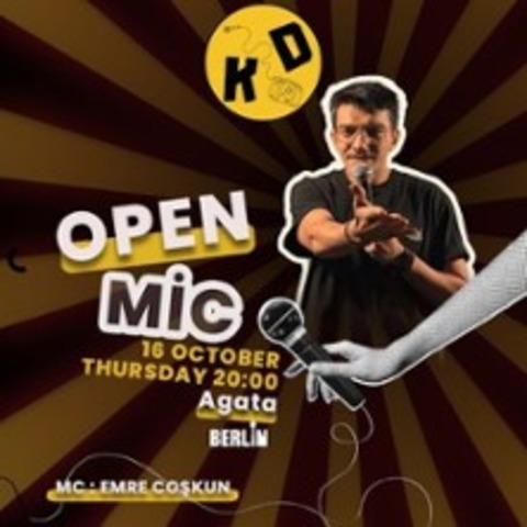 English Stand-Up Comedy - Open Mic - BERLIN - 05.02.2026 20:00