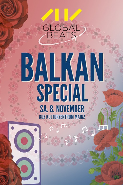 KUZ Global Beats: BALKAN SPECIAL - Mainz - 08.11.2025 23:00