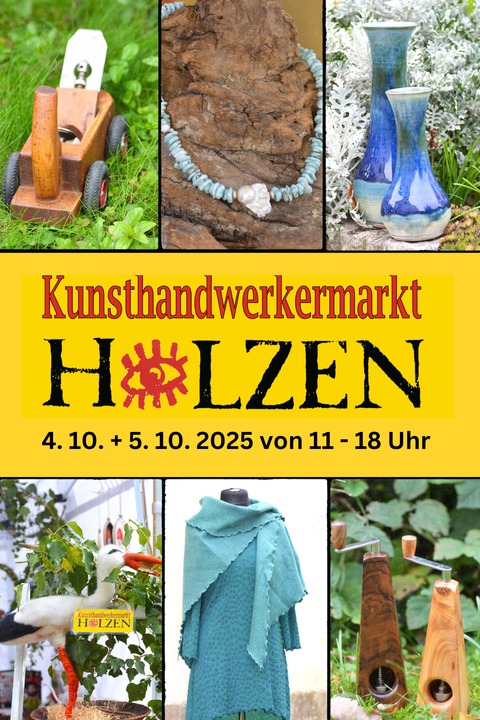 Kunsthandwerkermarkt Holzen - Kandern - 04.10.2025 11:00