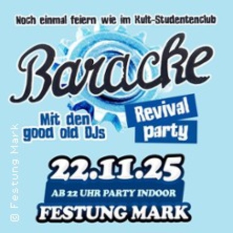 Baracke Revival Party - Magdeburg - 22.11.2025 22:00