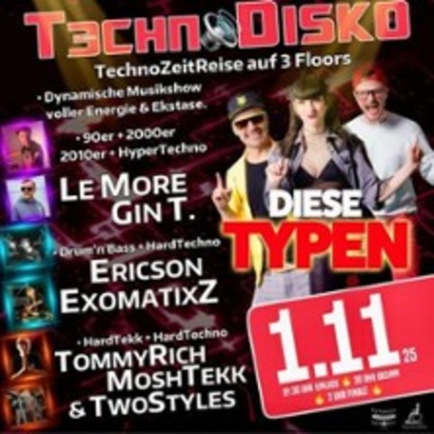 Technodisko 2025 - KLINGENBERG OT PRETZSCHENDORF - 01.11.2025 19:30