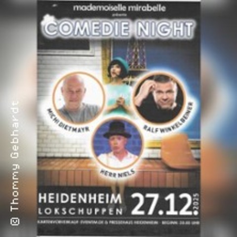 La Comdie Night - Heidenheim an der Brenz - 27.12.2025 20:00